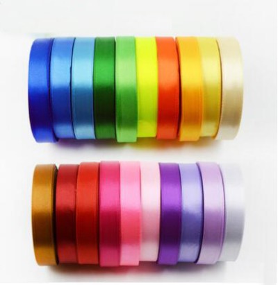 ZJ  單面彩色絲帶  緞帶彩帶 45度照